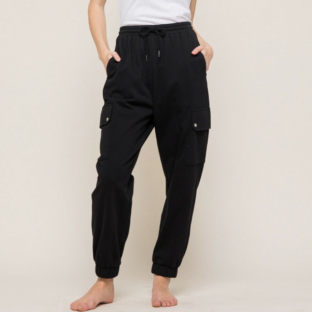 High Waisted Jogger Sweatpants with Pockets